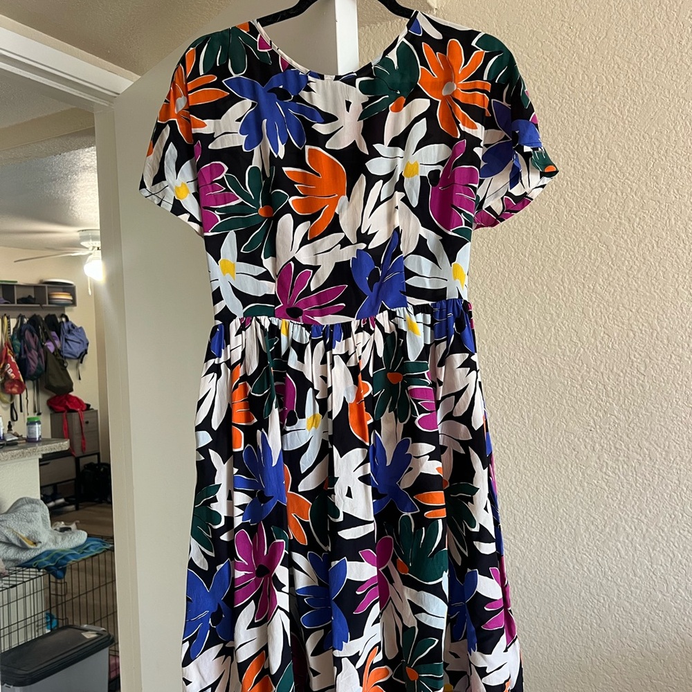 Gorman Floral Jamila Okubo Multicolor Short Sleeve Dress
